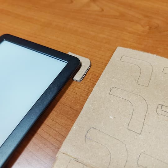 angoli per custodia tablet fai da te