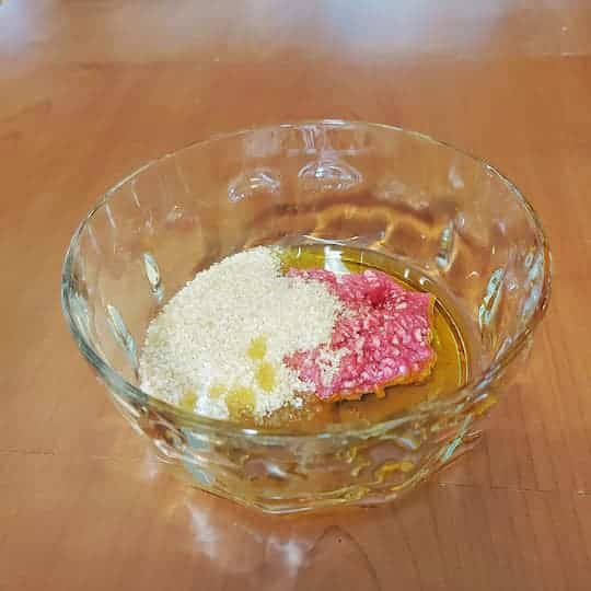 polpa melograno e zucchero di canna